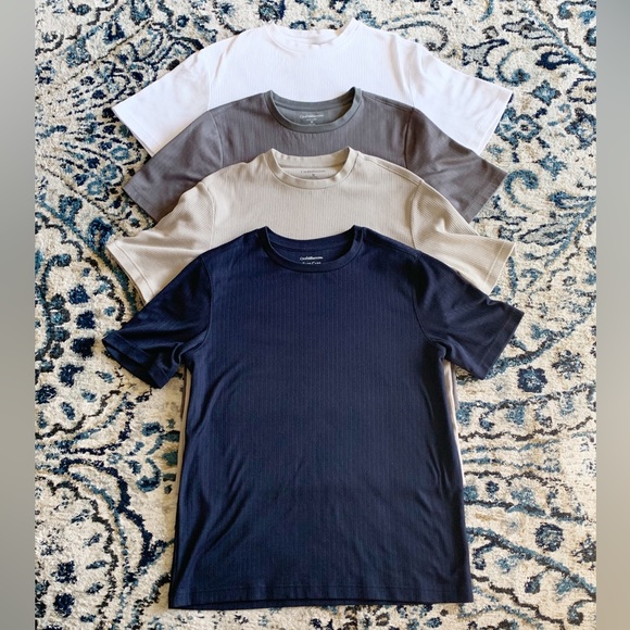 croft & barrow Other - Men’s Croft & Barrow Short Sleeve Crew Neck T-shirts (4 sold together)size M